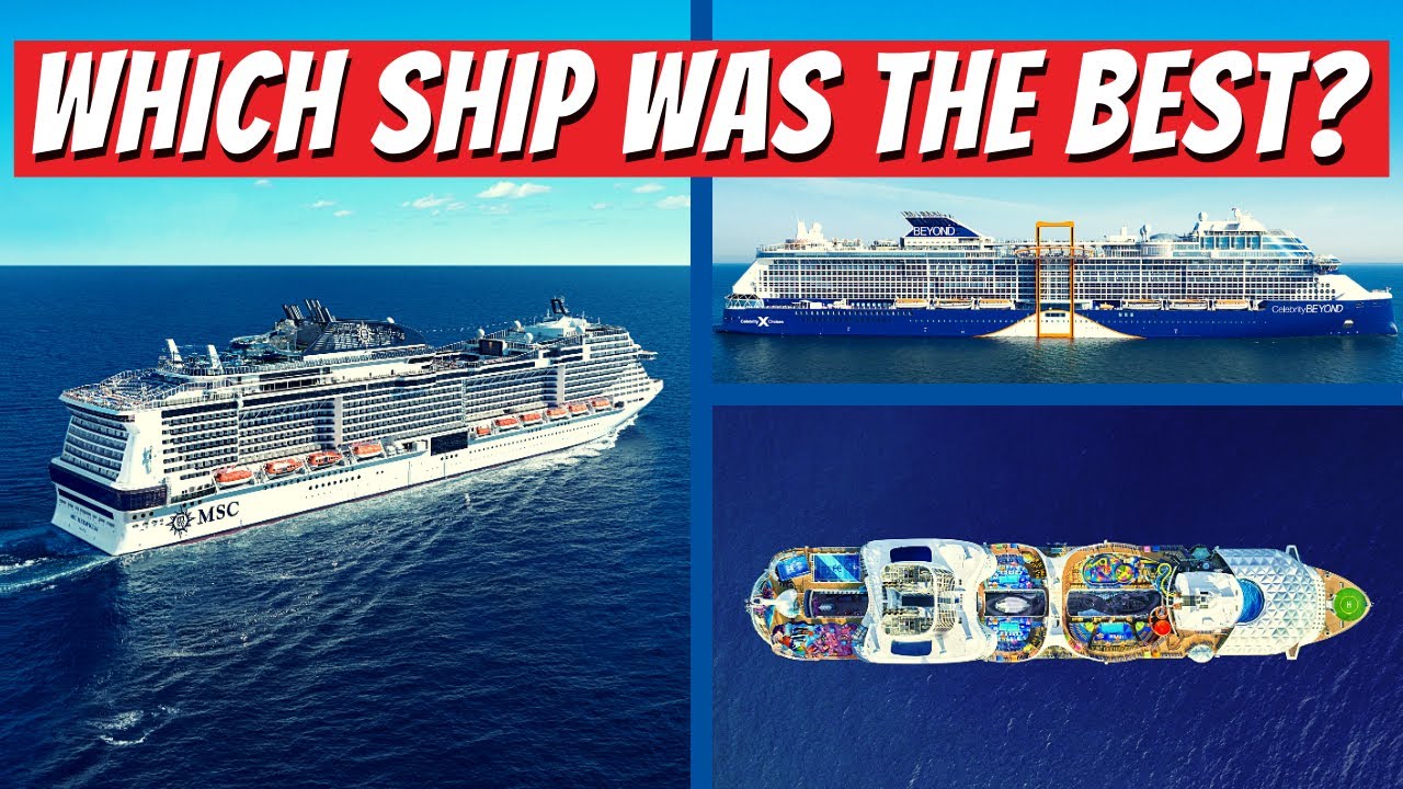 We Tested Out 9 Of The Newest Cruise Ships - Here's How They Rank!