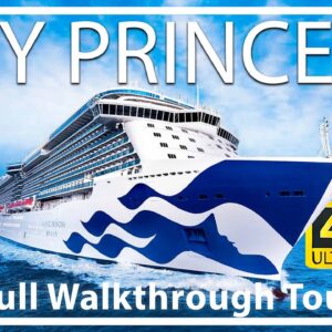 Sky Princess | Full Walkthrough Ship Tour  & Review | Ultra HD | Princess Cruise Lines