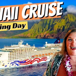 Boarding NCL Pride of America - FOUR ISLAND Cruise Around HAWAII (+ Full Ship Tour)