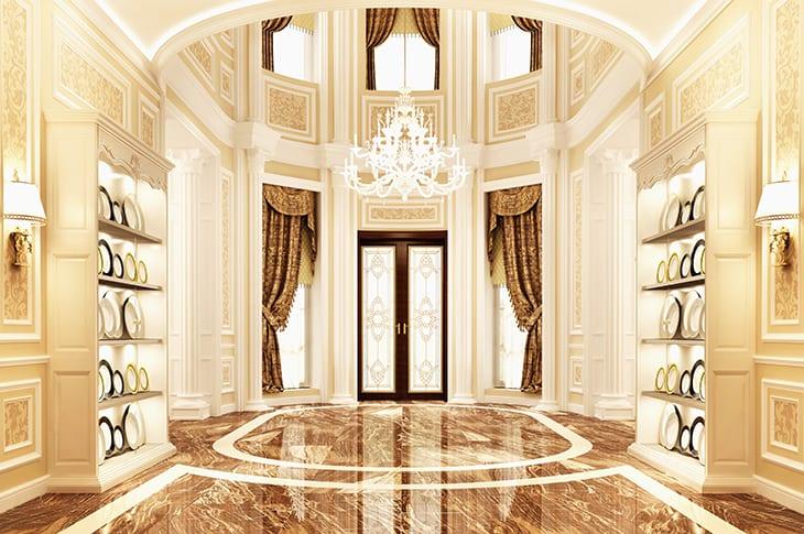 Luxurious Room Layout‌ at Majestic Elegance